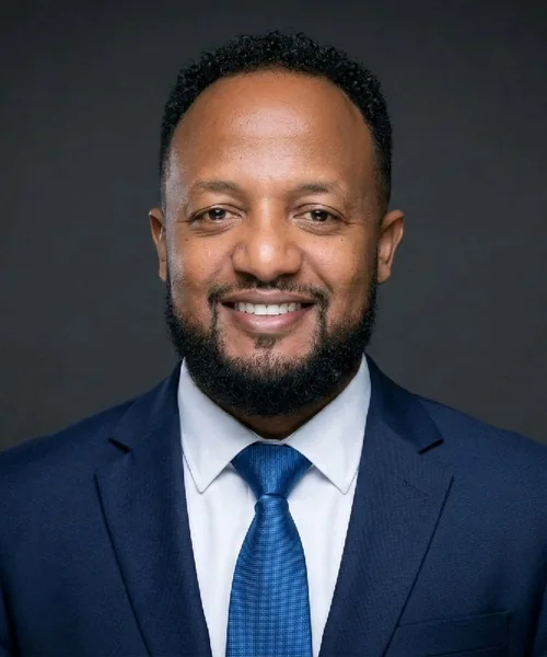 Portrait of Dr. Milkyas Hailu
